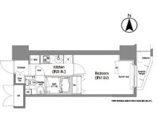コンフォリア西蒲田【12階】の間取り