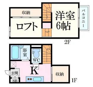 Precious Courtの間取り