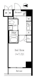 KDXレジデンス両国【2階】の間取り