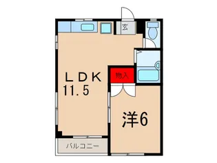 サンリッチ【3階】の間取り
