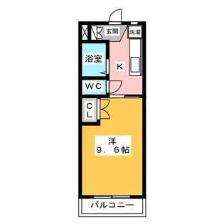 エクセレントII【4階】の間取り
