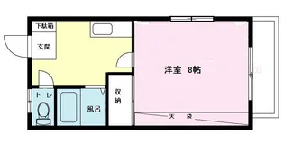 K1マンション【3階】の間取り
