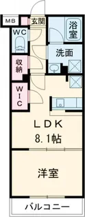 SPコート保塚町【5階】の間取り