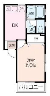 ヒルズ横浜【2階】の間取り
