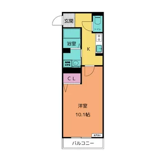 Estasia Present【1階】の間取り