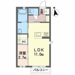 フォレスト イン【2階】の間取り