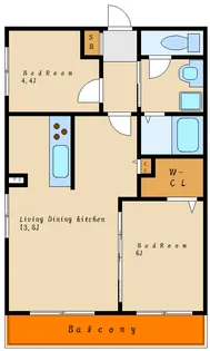 La Ferme【1階】の間取り