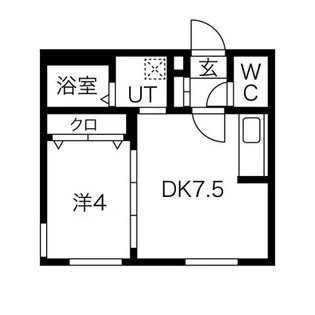 Maison Kamuy 本郷通【1階】の間取り
