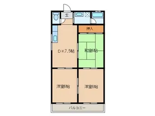 コンフォール世紀【1階】の間取り