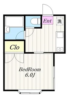 ベルメゾン三田【1階】の間取り