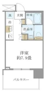 Brillia Tower 浜離宮 ブリリアタワー浜離宮【7階】の間取り