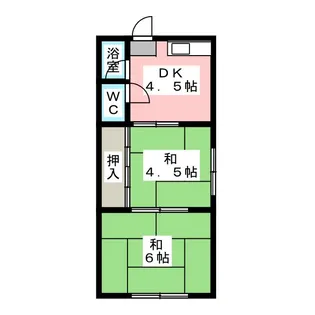 コーポちほ【2階】の間取り