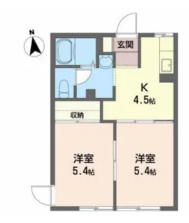 ノーブル・メゾン【2階】の間取り