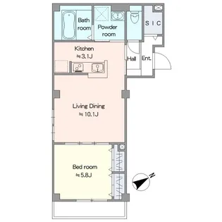 リテラグローヴ【2階】の間取り