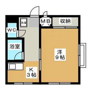 カーサ フォレスタ【2階】の間取り