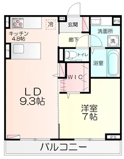 グラン・クレール【3階】の間取り