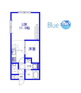 LEXIA中山【1階】の間取り