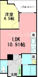 平塚スタービル【2階】の間取り