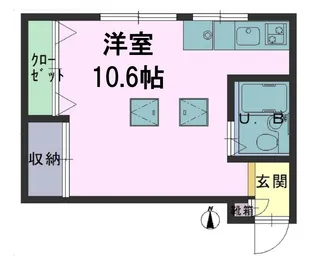 エーコープラッツ【2階】の間取り