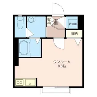 グランコートB【1階】の間取り