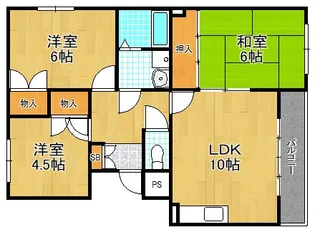 デイグランロイヤルメゾン【2階】の間取り