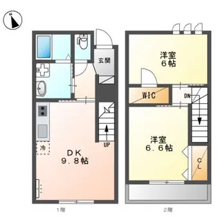 ヘリクリサムの間取り