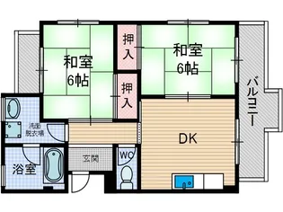 メゾネート【2階】の間取り