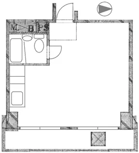 平野ビル【4階】の間取り