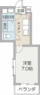 タイユール竹中【1階】の間取り