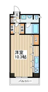 ザ・レギャン 2号棟【1階】の間取り