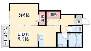 アリスII【2階】の間取り