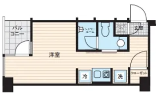 レスピール三鷹【5階】の間取り