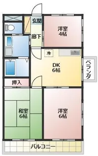 Y・グラン・デ・ジュール【1階】の間取り