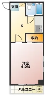 大野ハイツ【1階】の間取り