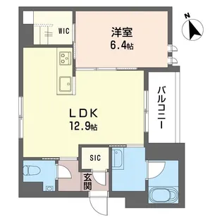 ソラーナ【4階】の間取り