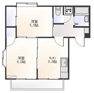 エタンリジェール【3階】の間取り