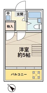 ワコーレ八柱【2階】の間取り