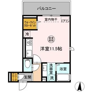 VIVIDO.M【2階】の間取り
