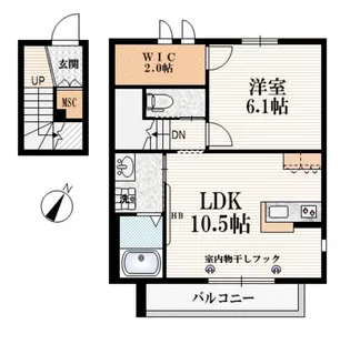 Shima Maison【2階】の間取り