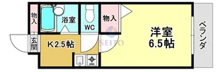 グランソレイユ曽根【4階】の間取り