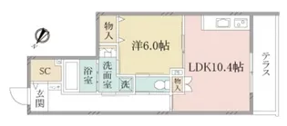 (シニア限定)ヘーベルヴィレッジ氷川台~アルモニーレジダンス氷川台~【3階】の間取り