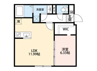 LUFT GOKOKUJI【4階】の間取り