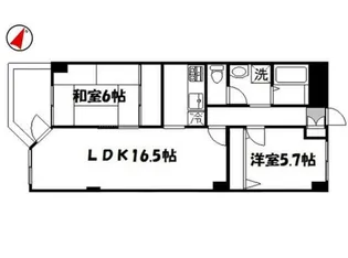 マサルマンション【3階】の間取り