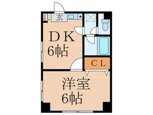 第二双葉ビル【4階】の間取り