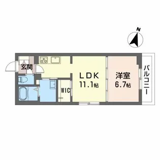 ベレオ ゴールド【2階】の間取り