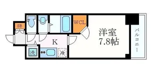 プレサンス栄ライズ【6階】の間取り