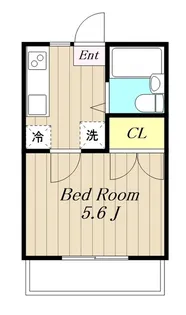バーディーエイト【1階】の間取り