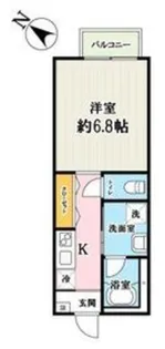 イースターリリー川口【2階】の間取り