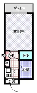 グレースコートinui【1階】の間取り