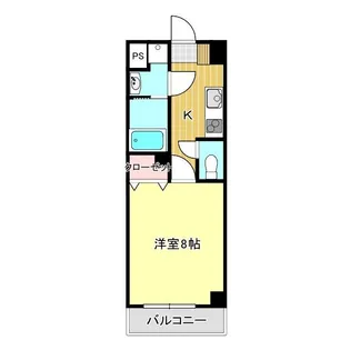 ヴィガラスT【5階】の間取り